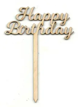 

Happy birthday - cake topper
