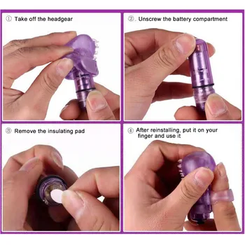 Finger vibrator For women Sexy Toys Vibrat Sex Toy On The Finger Portable Mini Bullet Vibrator Sexy Toys G Spot Masturbation 6