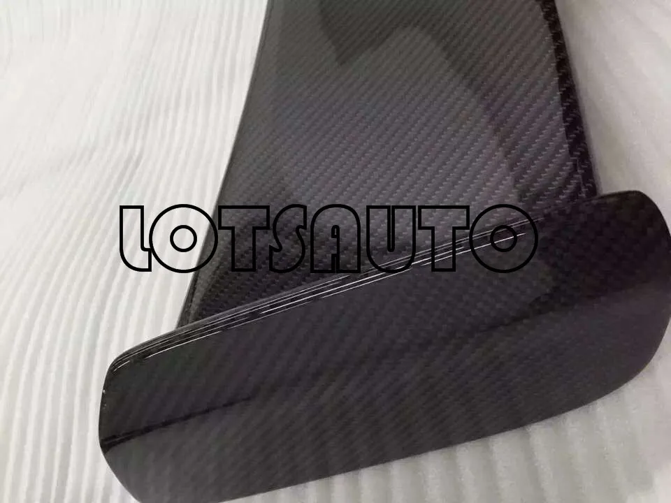 C CLass W204 4dr углеродное волокно черный серии спойлер багажника заднее крыло