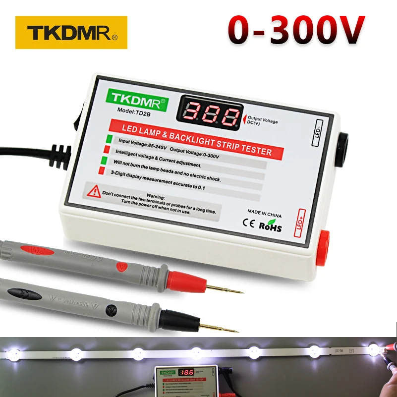 TKDMR Новый светодиодный тестовый er 0 300V выход СВЕТОДИОДНЫЙ ТВ ПОДСВЕТКА