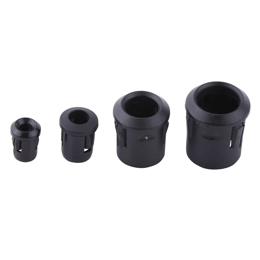 50pcs 3 5 8 10mm Lamp Socket Black Nylon Light Emitting Diode Holder