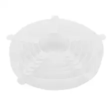 Силиконовые Еда свежий уплотнение крышки многоразовые вакуумные с фруктами крышка Кухня инструмент 6 шт. на окружающую среду 6,5 см/9 см на высоком каблуке 11 см, 13,5 см 15,5 см 19 см