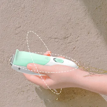 

Ceramic Blade Silent Cutting Baby Hair Clipper Low Noise Trimmer Automatic USB Rechargeable Electric Waterproof Barber Portable