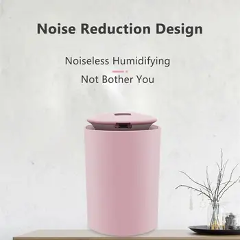 

Air Humidifier with Usb Rechargeable Led Lights for Home Car Lightweight Environmentally Friendly Materials