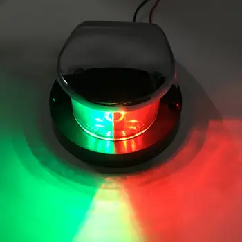 

Hot DC 12V Boat Marine LED Navigation Lights Marine Navigation Singal Lamp Bulb Red And Green LED For Boat Pontoon Yacht Accesso