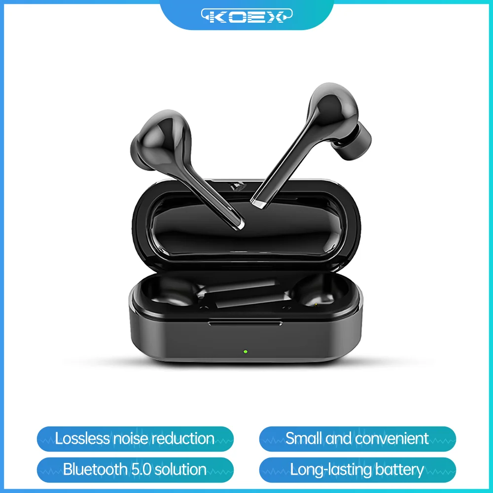 Беспроводные наушники Bluetooth 5 0 гарнитура HD стерео Tws водонепроницаемые