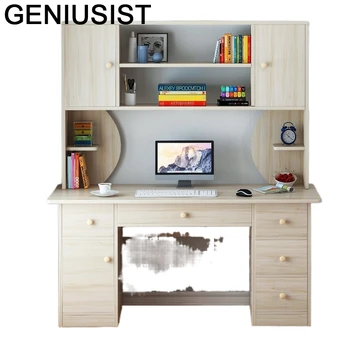شراءسرير دراسة أثاث المكاتب اللفة سكريفانيا Uffigo Tisch Infantil الدائمة دفتر السرير ميسا مكتب طاولة كمبيوتر محمول مع خزانة الكتب