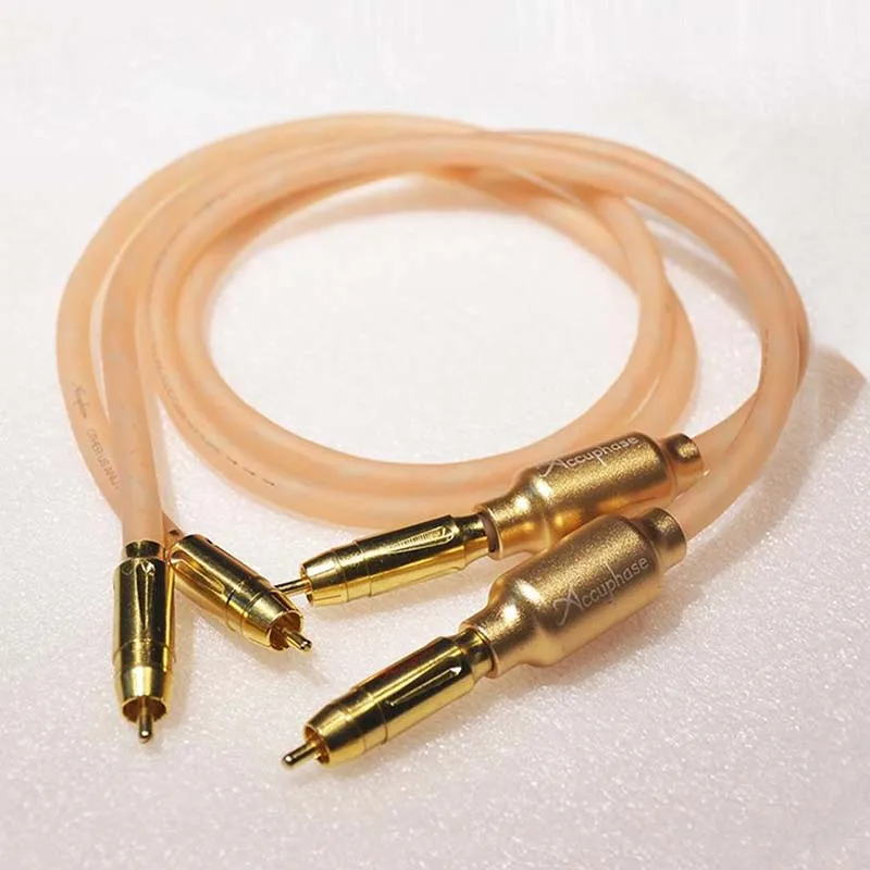 

Hi-Fi 6N посеребренный кабель 2RCA из чистой меди Межблочный кабель RCA штекер-штекер аудиокабель