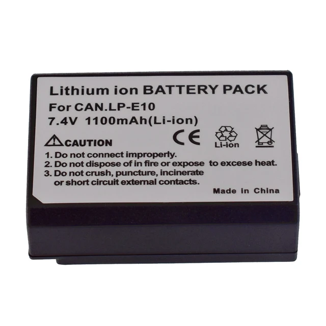 Canon Eos 1200d Stock Battery