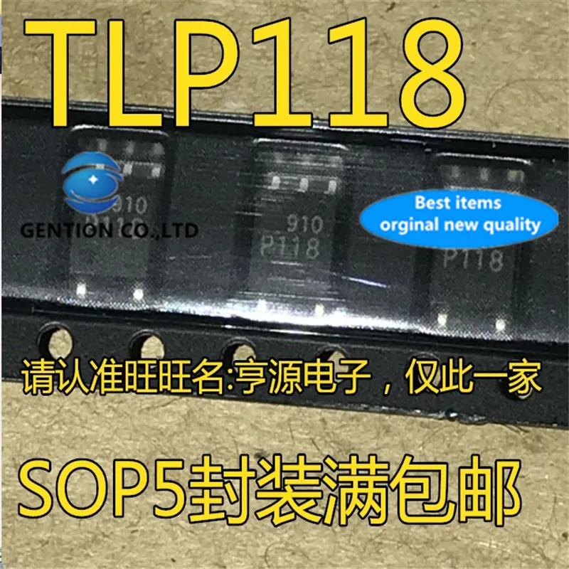 

10 шт. TLP118 P118 лапками углублением SOP-5 20 м высокая скорость изолятор оптопары в наличии 100% новый и оригинальный