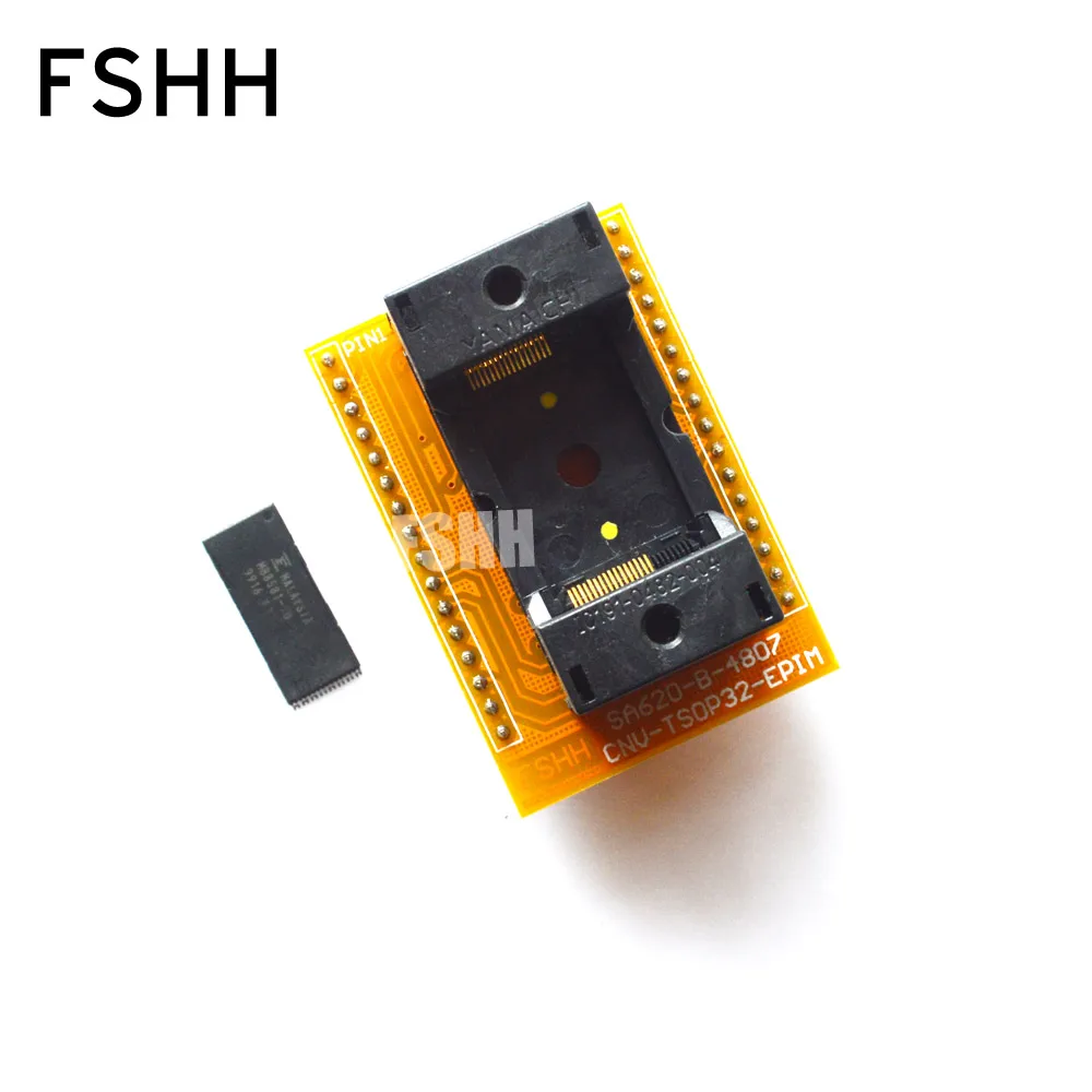 Tsop32 para Dip32 Adaptador Longo Teste Soquete Programador Tamanho = 20mm 18.4mm Tsop32 ic - Imagem 3