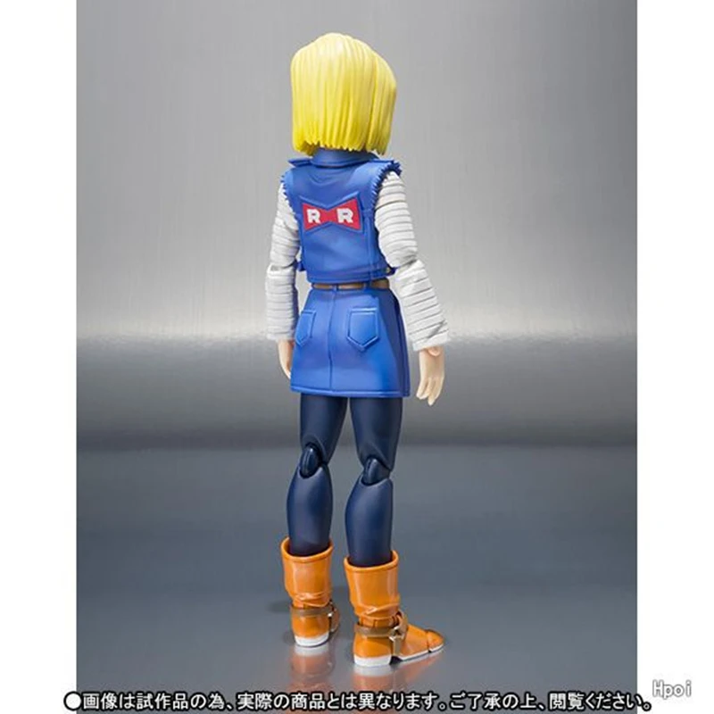 BJD Dragon Ball Z Android 18 Lazuli Sexy 13cm Kuririn Wife Toys Collection Anime Action Figure Body Hand Movable For Gift