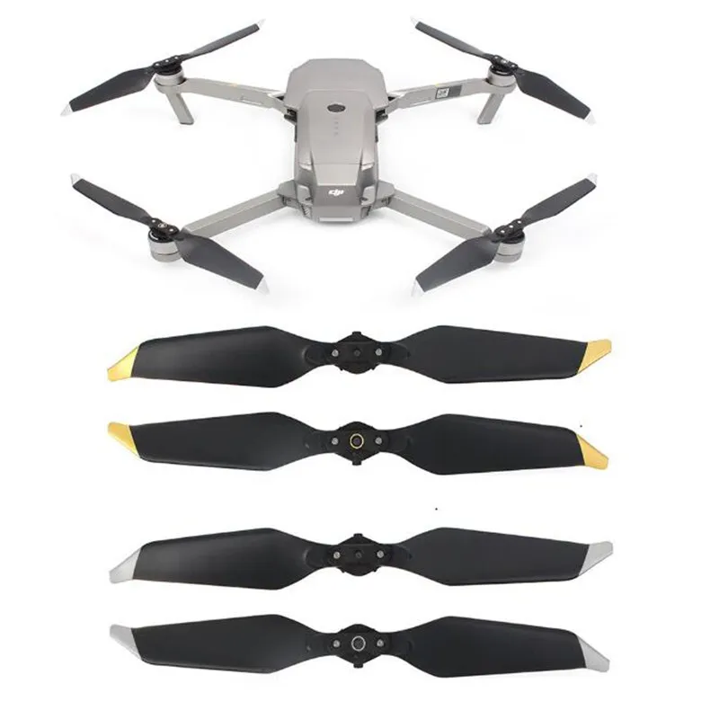 

for DJI Mavic Pro Platinum 8331 Low Noise Quick-Release Propellers Gold for Mavic Pro Accessories 2Pairs=4PCs