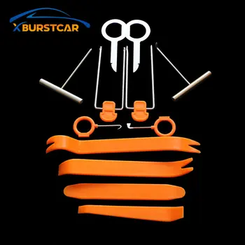 

Xburstcar Car Radio Door Clip Panel Kit for Nissan Qashqai X-trail Sunny Murano for Jeep Compass Renegade for Kia Sportage K2