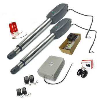 

Heavy Door Opener 110/220V Input 250W 24v DC Motor Swing Gate Operator Solar Power Optional Supported For 400Kg Gate