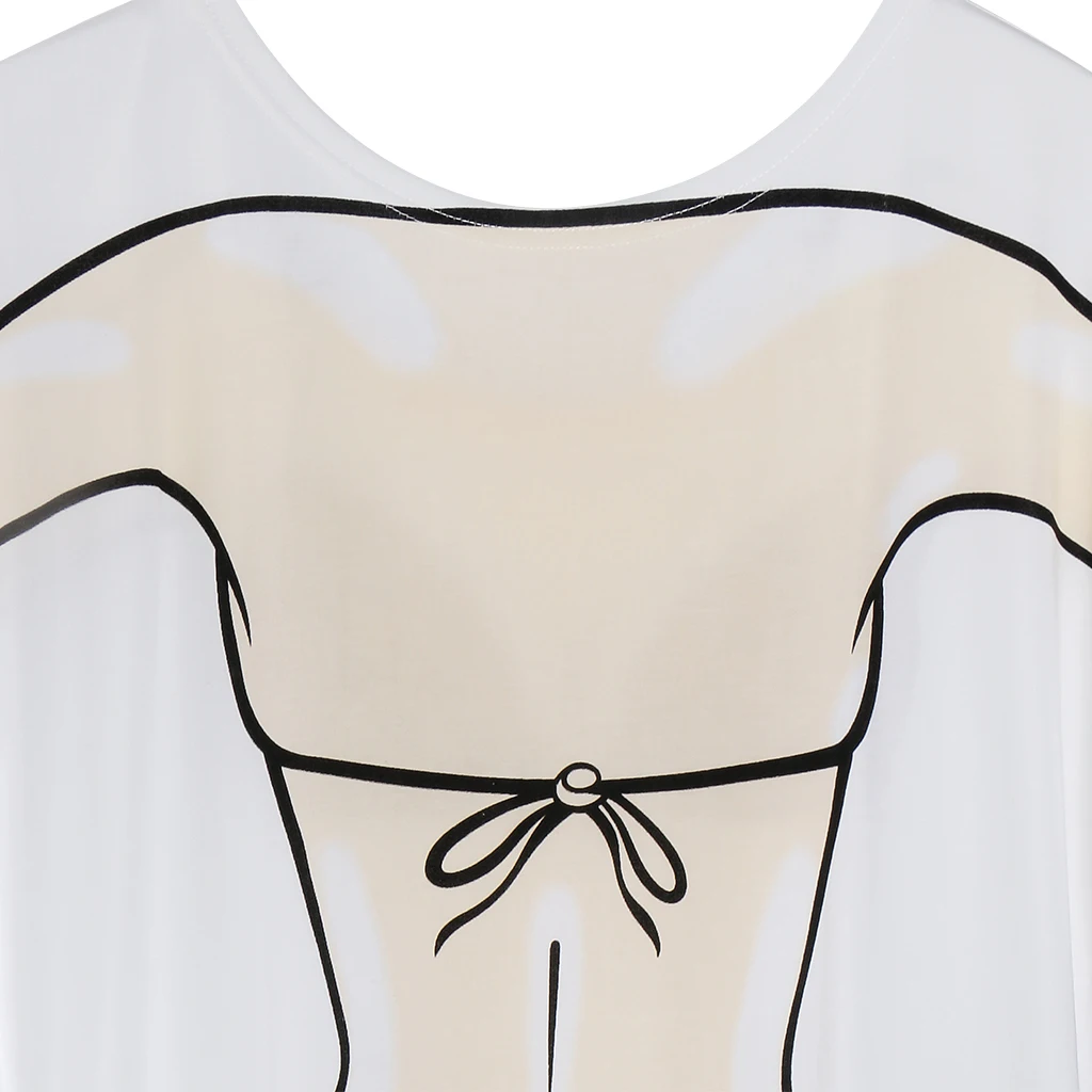 Novelty Womens Beachwear Swimwear TShirt Girls Hen Party Dress Bikini Body Cover up Shirt Sleepwear Women Sexy Nightgown Novelty Womens Beachwear Swimwear TShirt Girls Hen Party Dress Bikini Body Cover up Shirt Sleepwear Women Sexy Nightgown