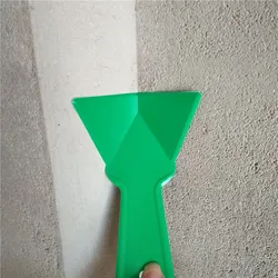 1 pçs plástico drywall canto raspador putty faca finalizador limpeza stucco remoção ferramenta construtor para piso parede cerâmica grout telha