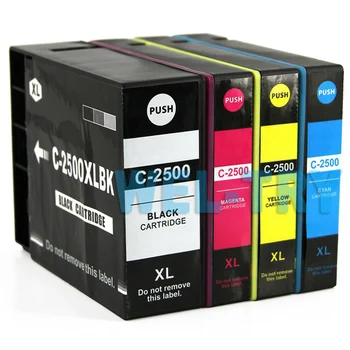 

PGI-2500 PGI2500 XL ink cartridge for Canon MAXIFY iB4050 iB4150 MB5050 MB5150 MB5350 MB5450, full pigment ink with chip
