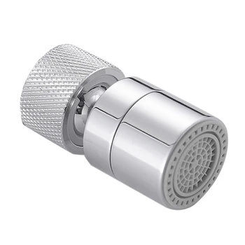 

360 Degree Tap Head Kitchen Sink Aerator Moveable Kitchen Tap Head-Big Angle Swivel Faucet