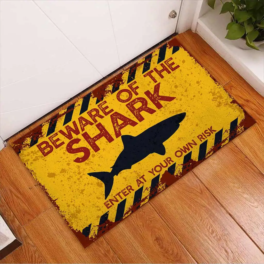 

Beware Of The Dragon Doormat 3D Printed Non Slip Door Floor Mats Decor Porch Doormat