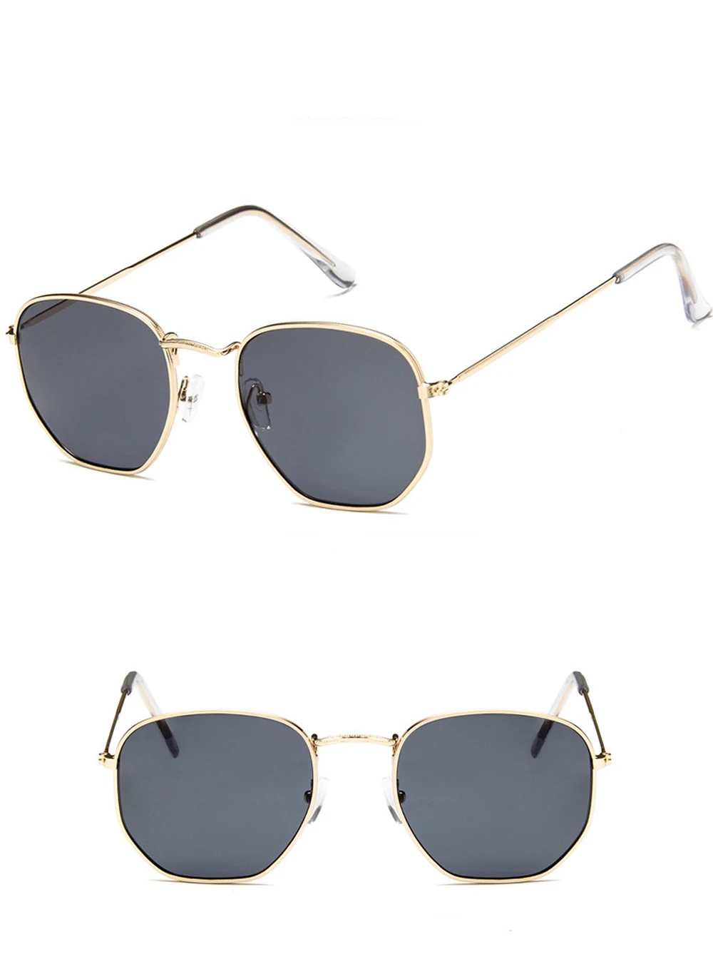 MuseLife 2019 солнцезащитные очки с многоугольной оправой Для женщин очки леди люкс Ретро Металлические солнцезащитные очки винтажное зеркало
