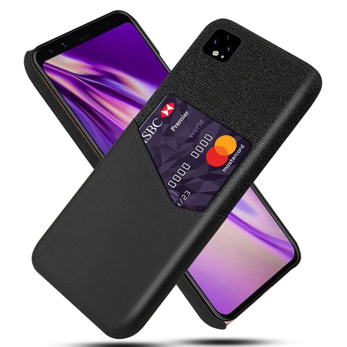DCK кожаный жесткий карточка из ткани телефонные чехлы для Google Pixel XL Pixel 2 XL 2XL Pixel 3 XL 3XL 3A XL пикселей 4 XL 4XL чехол для телефона