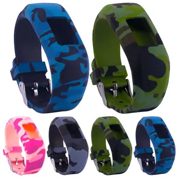 

Silicone Watch Strap For Carmin Vivofit 3 Camouflage Bracelet For Garmin vivofit JR Replacement Wristband For Garmin vivofit JR2