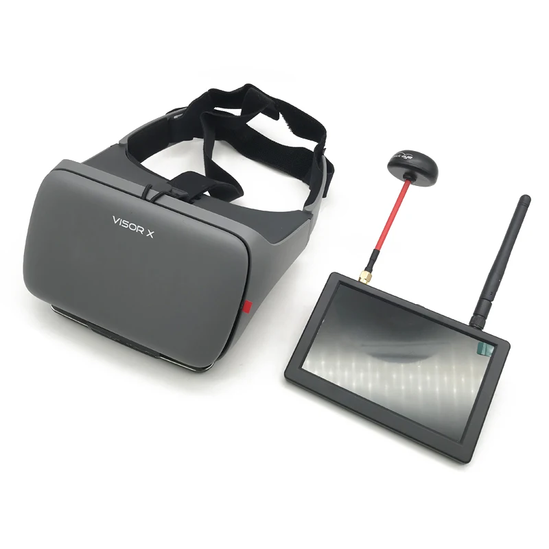 Очки Hawkeye FPV очки для ношения головы с маленьким пилотом 5 дюймовым монитором