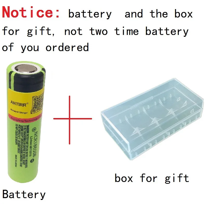 antirr NCR18650B 3,7 V 3400mah 18650 перезаряжаемая литиевая батарея подходит для фонарика батареи(без PCB