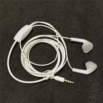 

200pcs/lot original 1:1 quality earphone 3.5mm for Samsung s5830 Wired In-Ear headset with Microphone Wire Control earphone