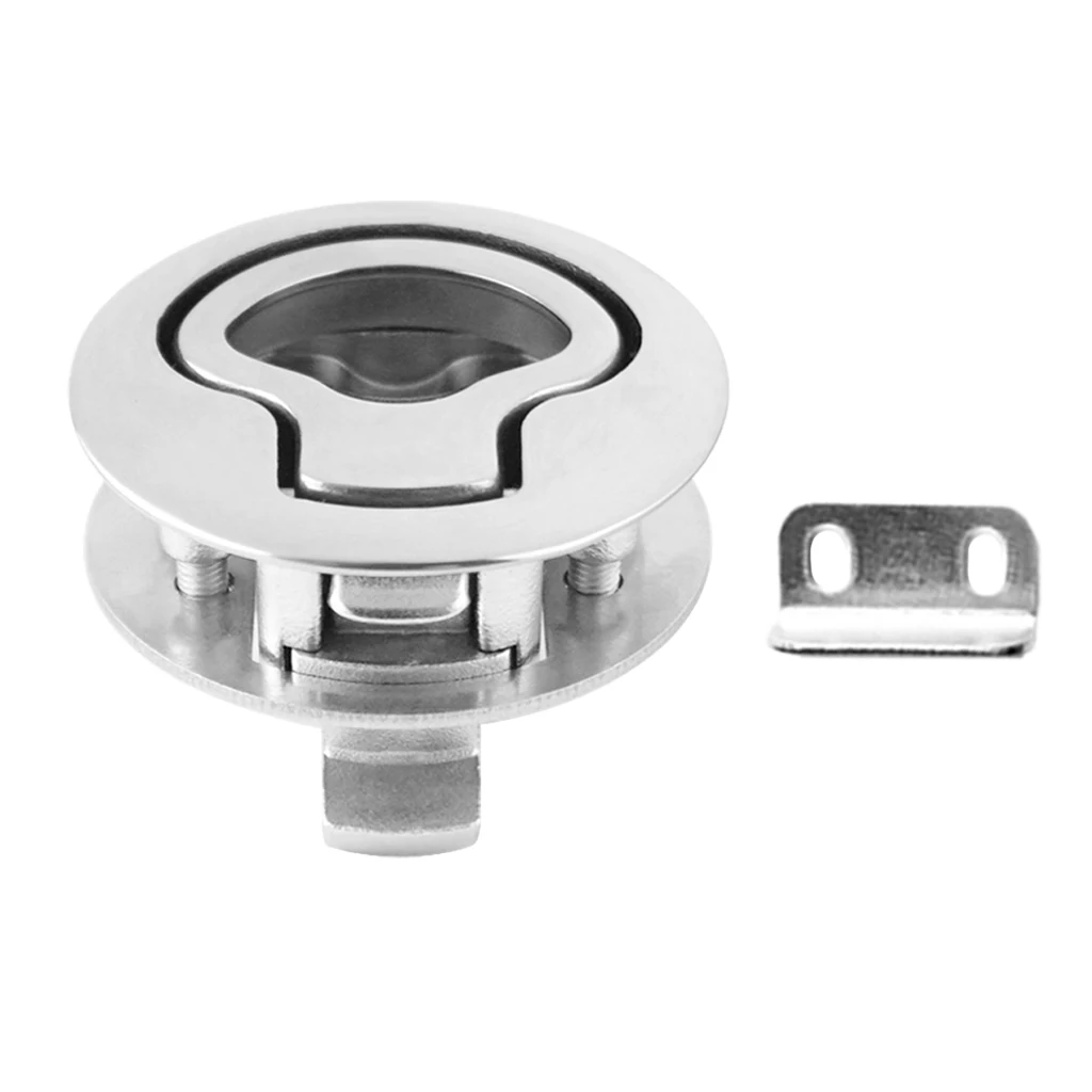 Boat Cam Latch Flush Pull Hatch Lift For Marine, Stainless Steel
