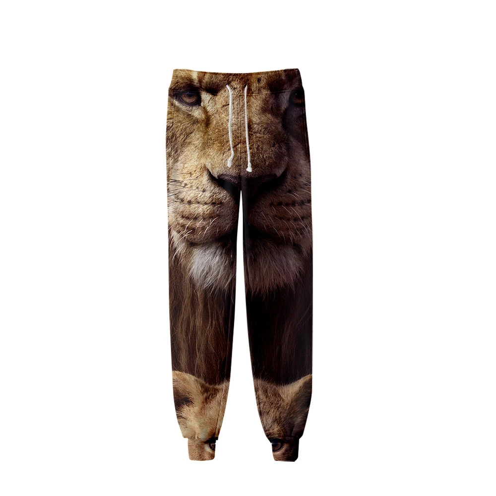 Лев Король; 3D печатных Jogger брюки для женщин/Мужская модная уличная одежда спортивные брюки harajuku уличная длинные брюки