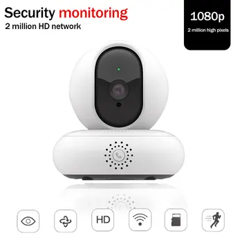 

1080P HD IP Camera 2MP WIFI 360° Panorama Network Camera One-touch Call 3D Navigation Support Multiple Users to View