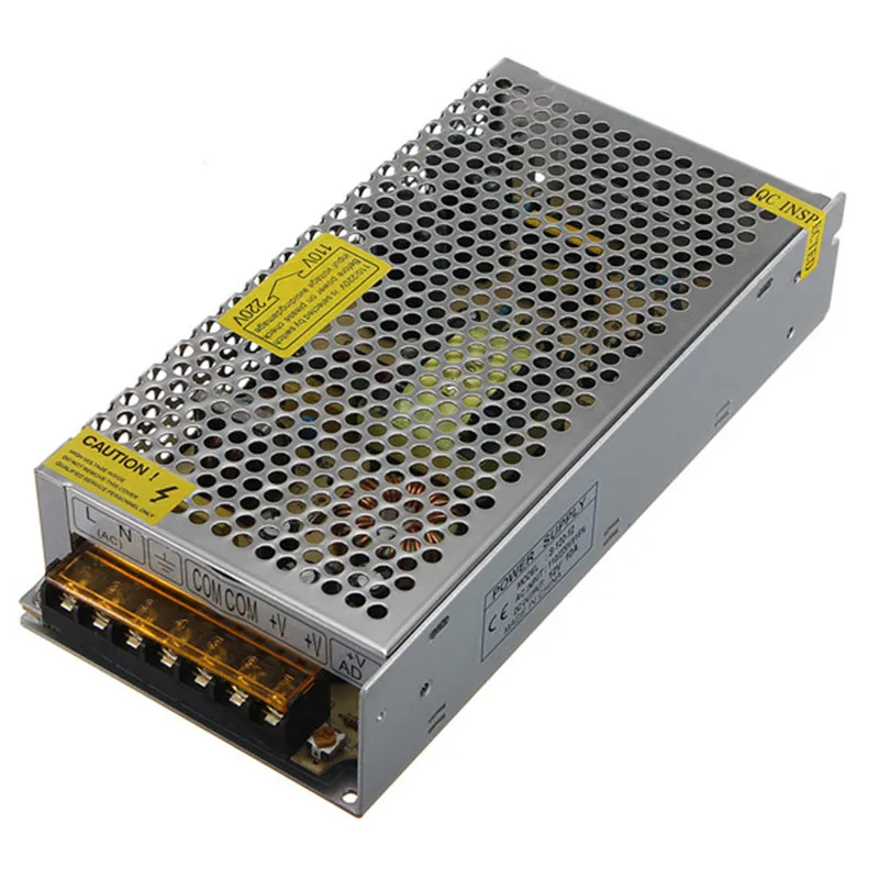 12V 10A 120 Вт светодиодное освещение Трансформатор-драйвер питания адаптер переключения для светодиодный для светодиодных полос, дисплеев Горячая AC 110-220V