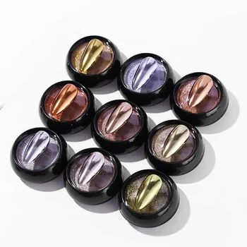 

0.5g/Box Solid Mirror Nail Glitter Powders Mirror Effect UV Gel Polish Nail Art Chrome Pigment Metallic Dust DIY Decorations P35