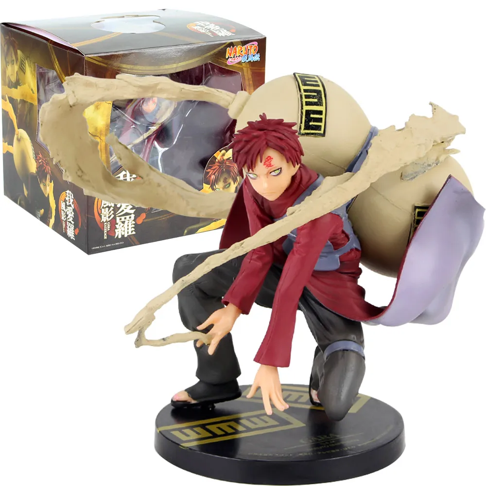 Наруто Shippuden песок Скрытая деревенская Гаара 5го поколения Kazekage GEM ПВХ фигурка Коллекционная модель