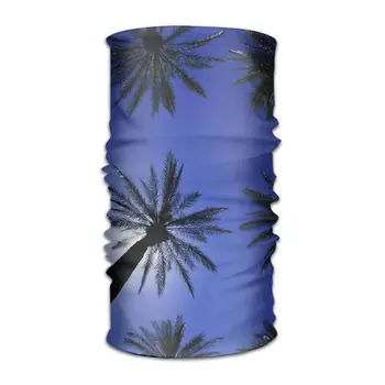 

OHMYCOLOR Summer Tropical Palm Trees Beach Headwrap Men Women Headwear Headband Neck Scarf Elastic Do Rag Cap Magic Head Scarf