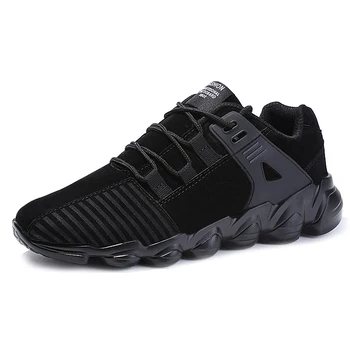 

High Quality Mens Shoes Breathable Lightweight Mens Casual Shoes Mesh Lace-up Mens Sneakers Non-slip Comfortable Rubber
