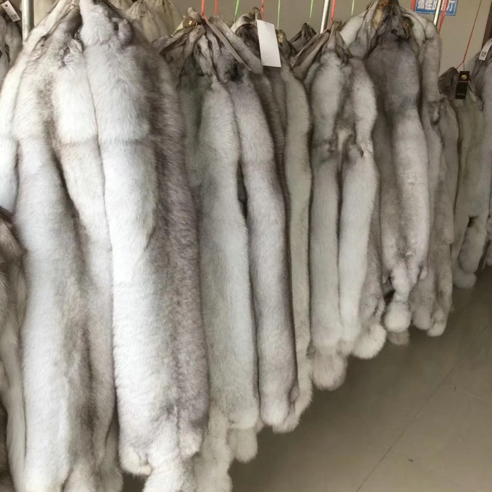 Натуральный настоящий цвет заводская цена голубой лисицы/Пелт|fur skin|fox fur skinfur pelt |