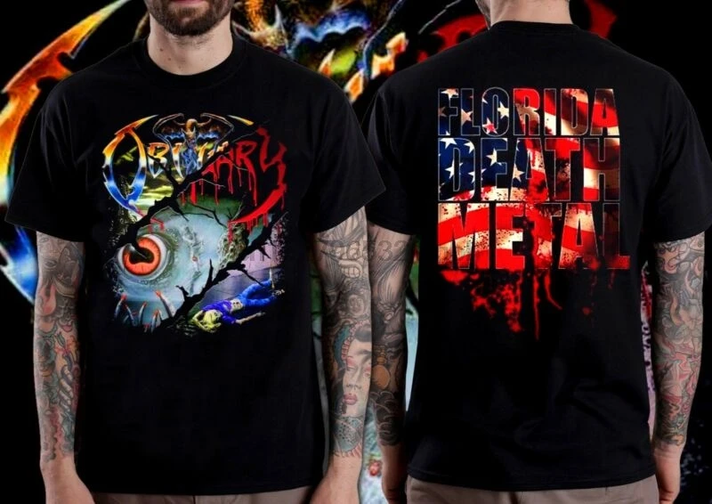 Obituary florida death metal shirt Clearance