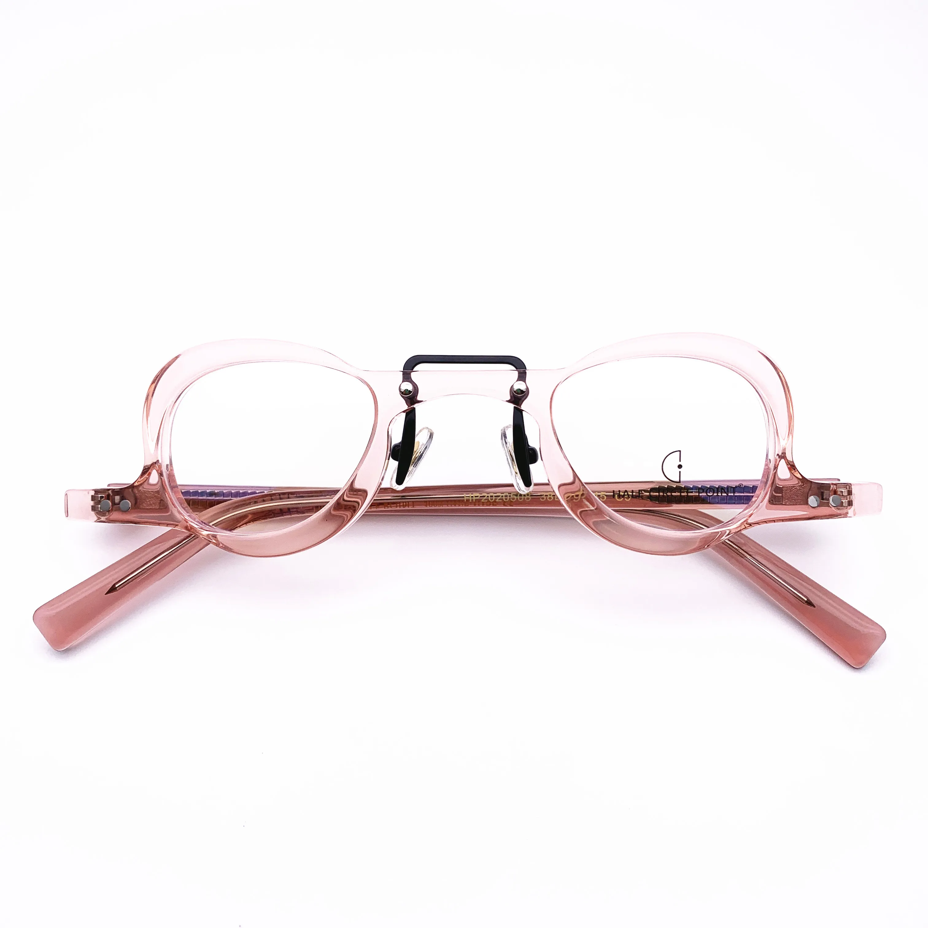 

Belight Optical Fancy Mini Irregular shape Men Women Vintage Retro Design Acetate spectacle frame precription lens 2020508