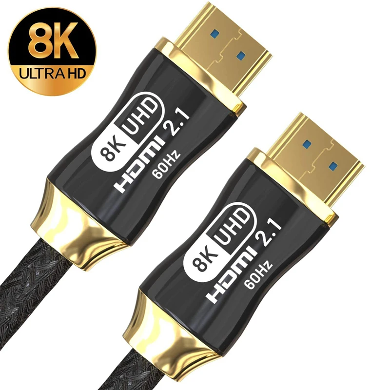 Кабель hdmi 2 1 0 8k 4k адаптер м 3 ultra hd 60 Гц 120 для колонок проекторов ps2 ps4 ps5 apple tv box |