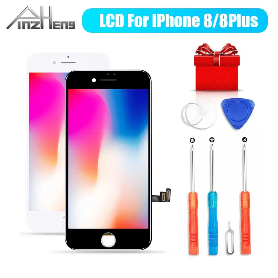 

PINZHENG AAAA Original LCD For iPhone 8 8 Plus Display Touch Screen Digitizer Replace For iPhone 8 8 Plus Replacement LCD Screen