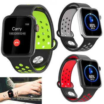 

Smart Watch Wearable Bluetooth Fitness Tracker Watch with Heart Rate Blood Pressure Monitor Touch Screen Waterproof Wristband