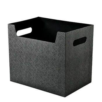 

1 pcs Desktop storage box simple office book sorting box PP plastic Bedroom Study Table Living room Desk