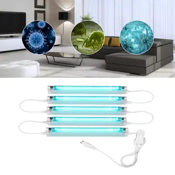 

6W 8W UV-C Ultraviolet Quartz lamp UVC 110V 220V T5 Tube UV Sterilizer Desinfection Bactericidal lamp Germicidal Light Bulb