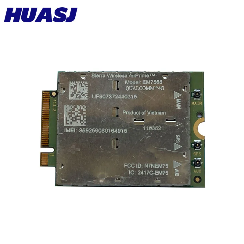 Huasj Sierra Em7565 Módulo sem Fio 4g Lte Módulo Ngff Cat12 600mbps para Laptop - Imagem 4