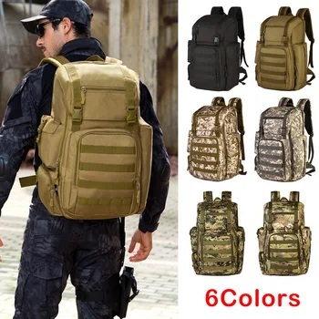 

Large Capacity Men Army Military Tactical Backpack Softback Outdoor Waterproof Bug Rucksack Hiking Camping Hunting Bags