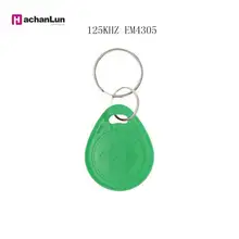 50/100 шт. RFID 125 кГц тег копия перезаписываемый ключевые повторить стирания EM4305 T5577-брелок с цепочкой индукции маркер