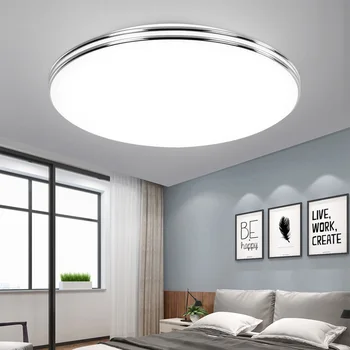 

Ultra Thin LED Panel Downlight Modern Living bathroom led culture indoor 12/18/24/36/72W Modern Led Ceiling Wall Surface
